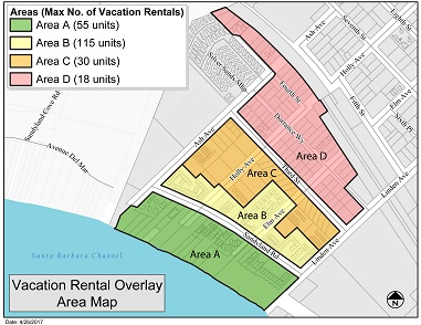 Vacation Rental Overlay Area Map