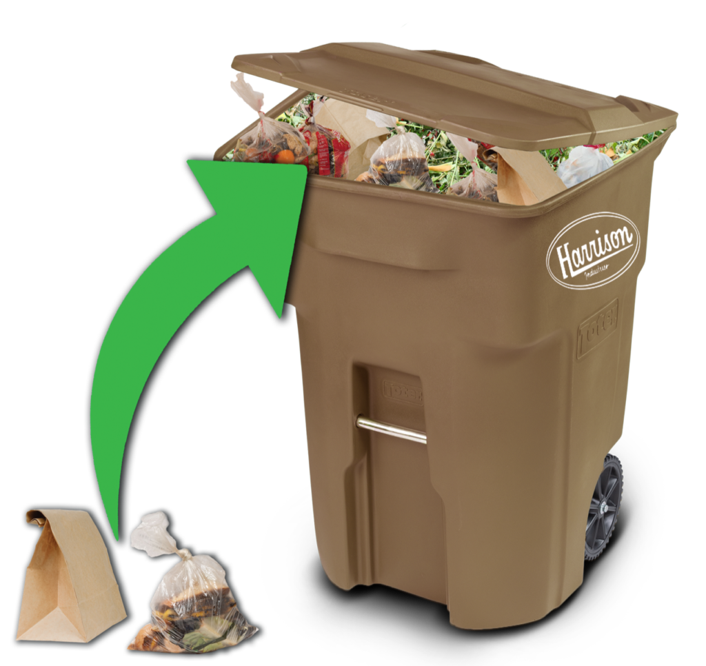 Paper Bags OK'ed for Food Waste Recycling