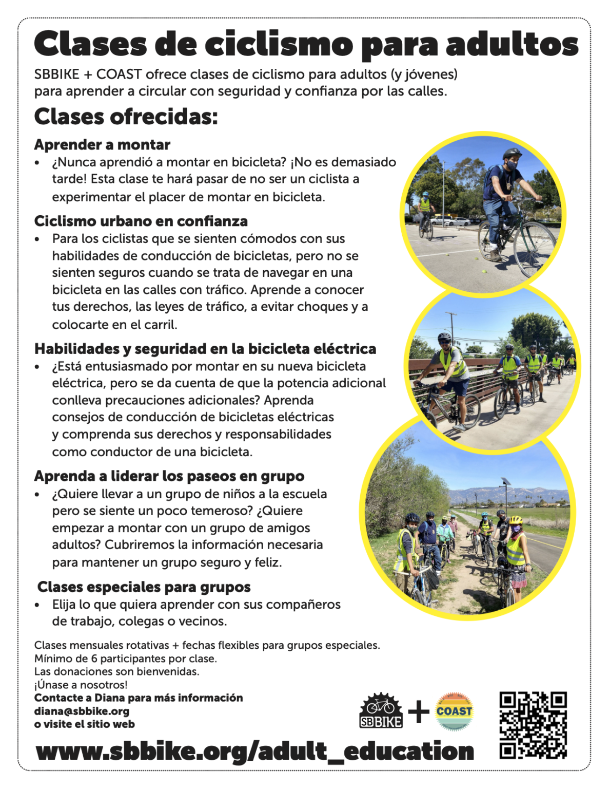 bike classes for adults