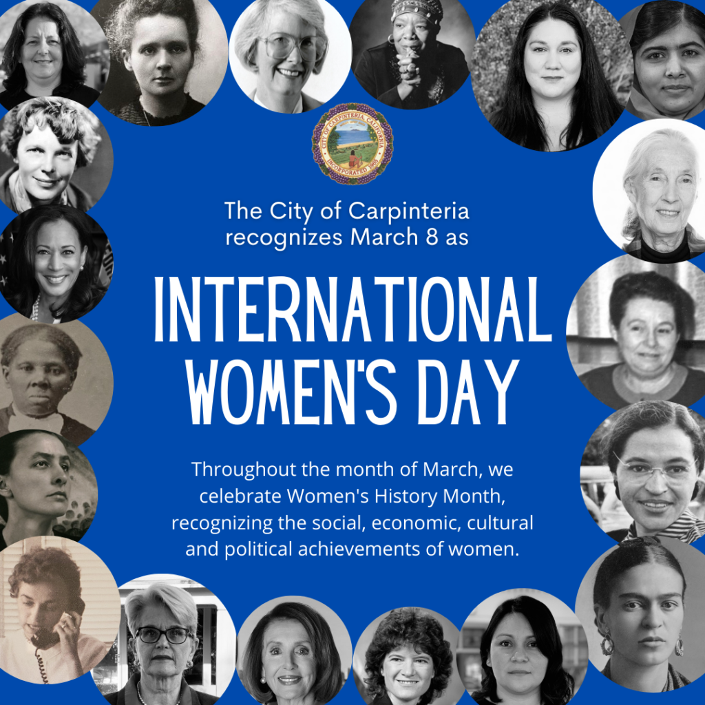 We Celebrate International Women's Day!