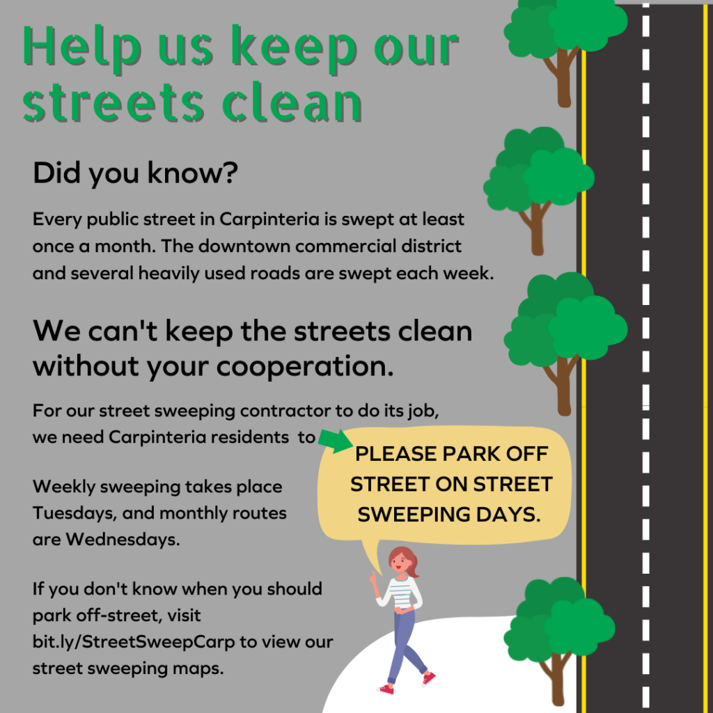 Help Us Keep Our Streets Clean