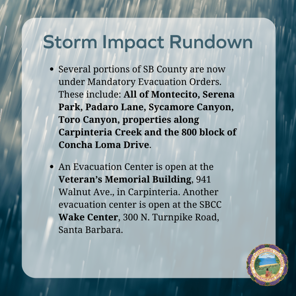 Storm Impact Rundown: Jan. 9 at 8 p.m.