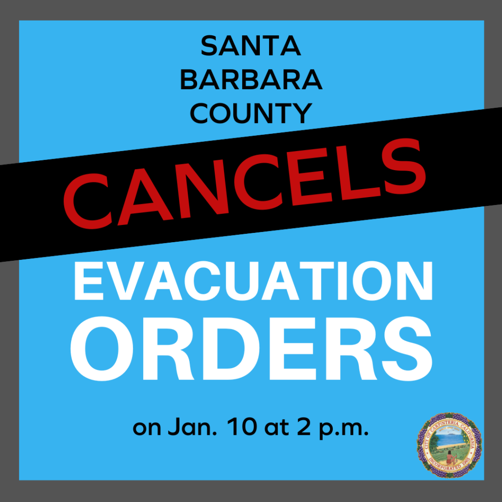 SB County Lifts All Evacuation Orders
