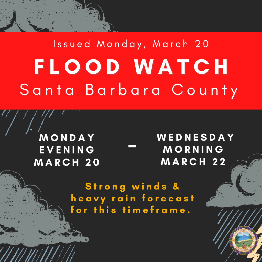 Flood Watch Issued for SB County