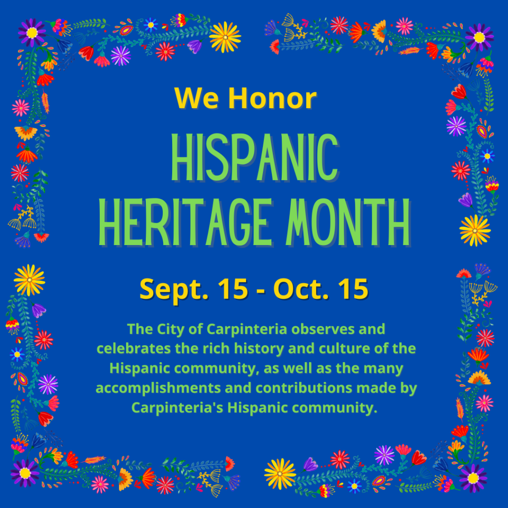 Hispanic Heritage Month is a time to celebrate