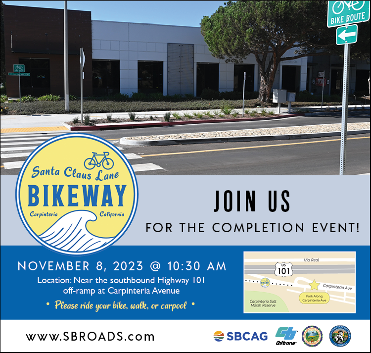 Join SBCAG to celebrate the completion of the Santa Claus Lane Bikeway!