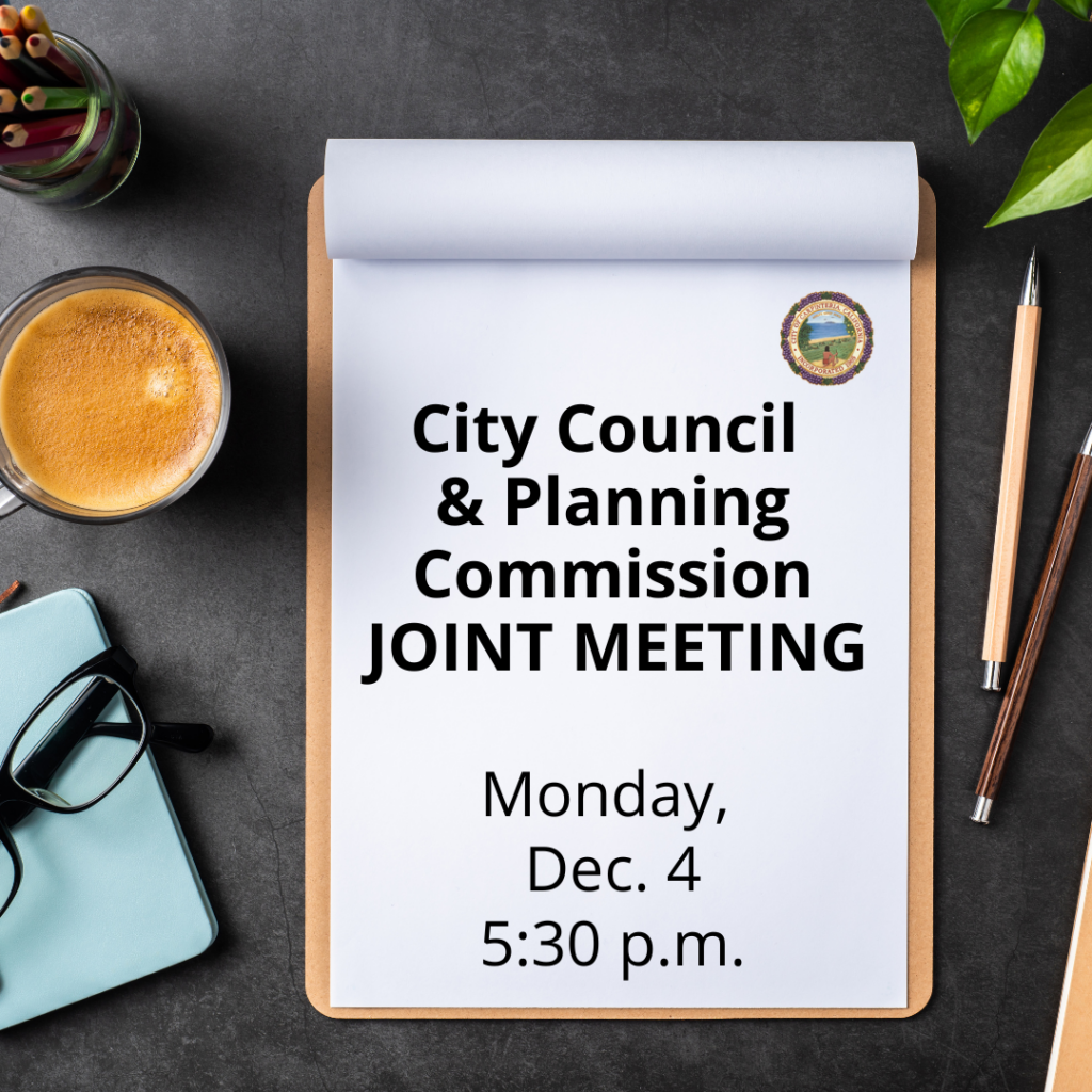 Joint Council and Planning Commission meeting to review new CA housing laws