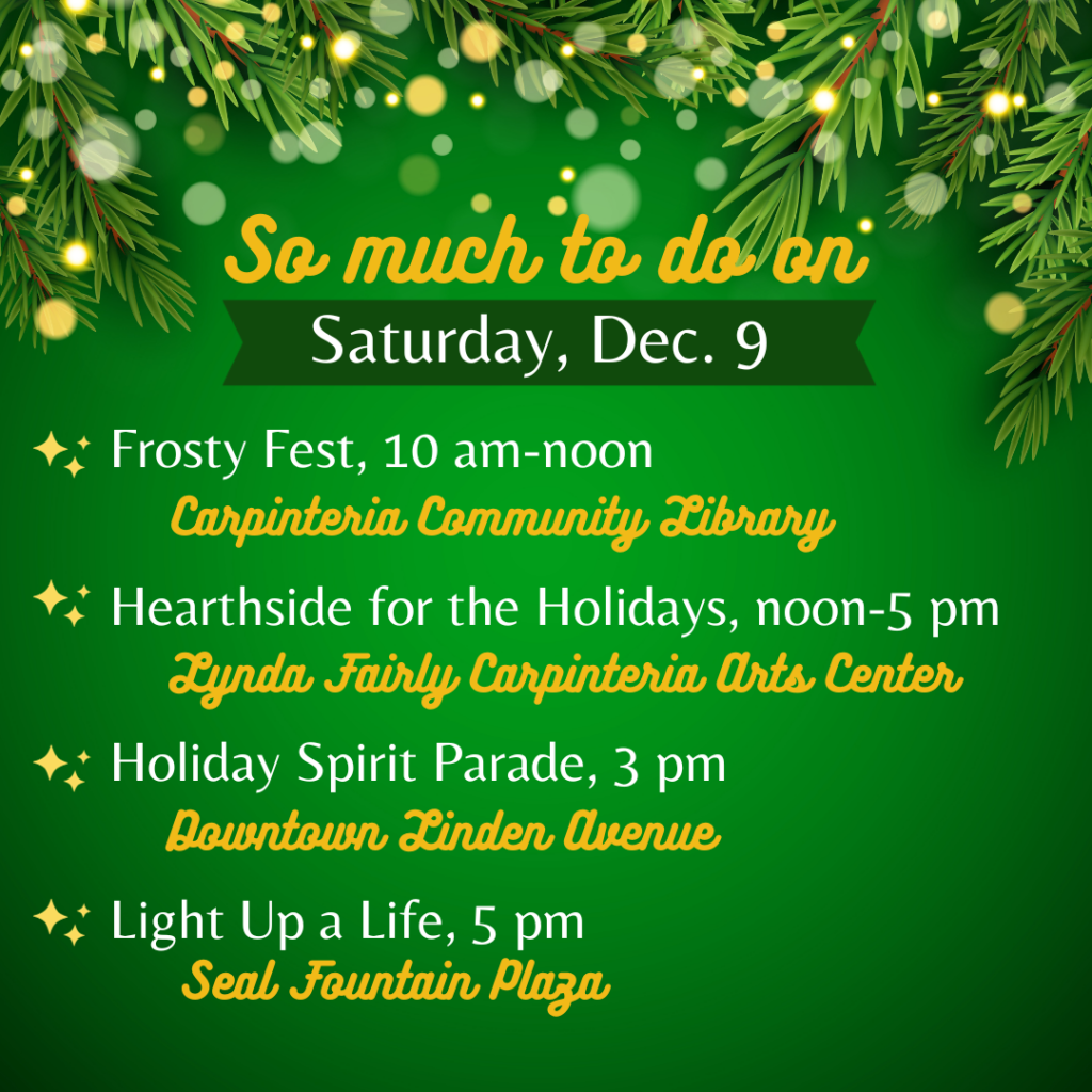 Save the date for fun & festivities on Dec. 9