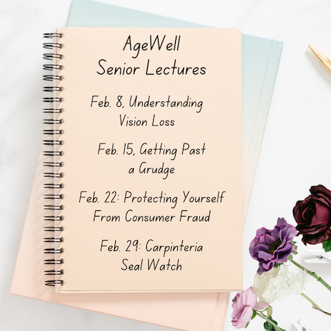 See our February line-up of AgeWell Senior Lectures
