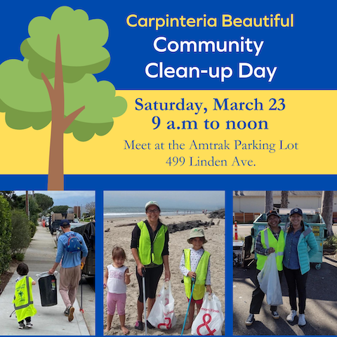 Carpinteria Beautiful’s Community Cleanup Day: March 23
