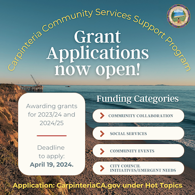 Community Grant application period opens