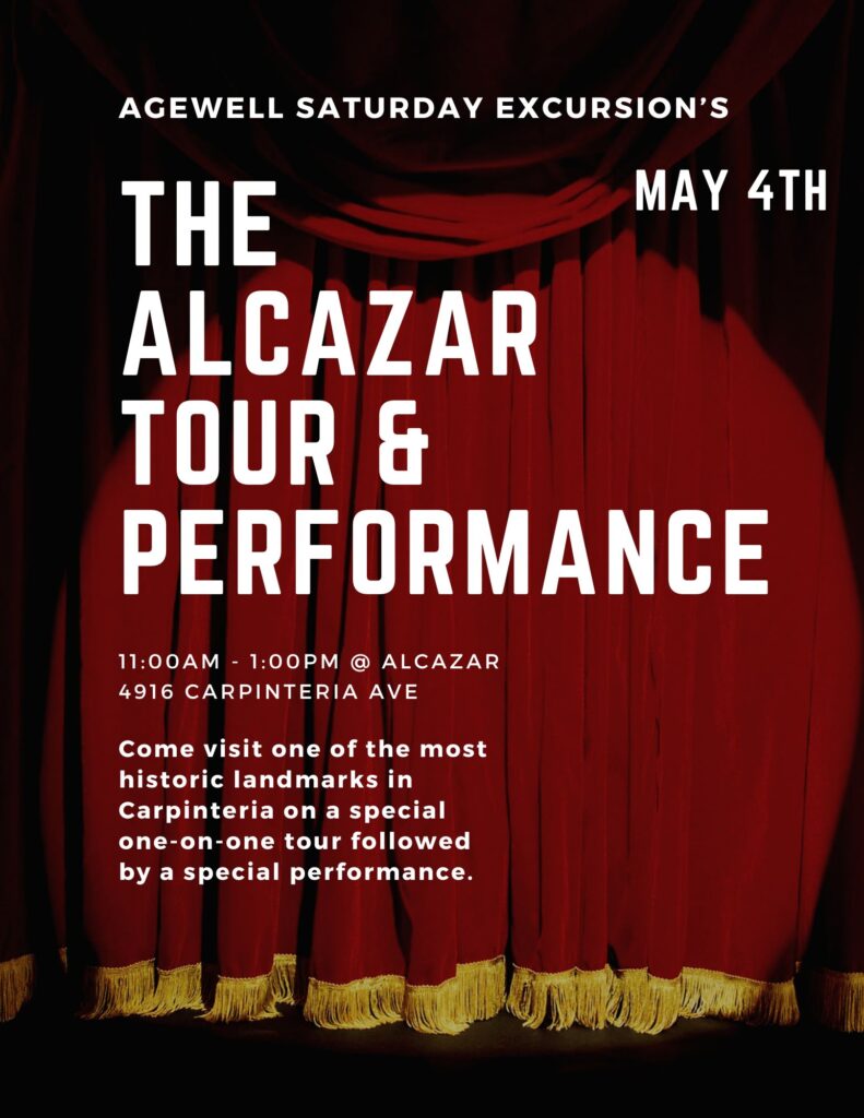 Seniors invited to tour to the Alcazar
