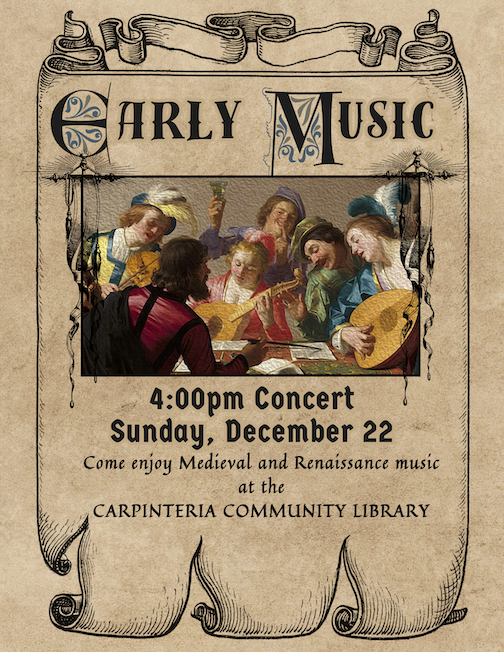 Early Music Concert, Dec. 22