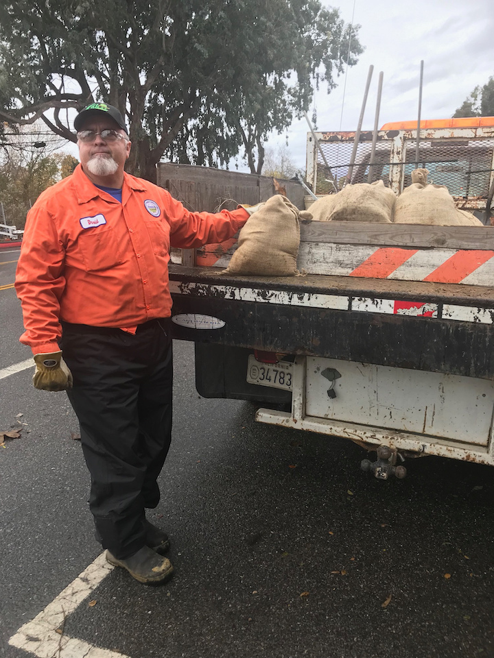 Sandbags available now