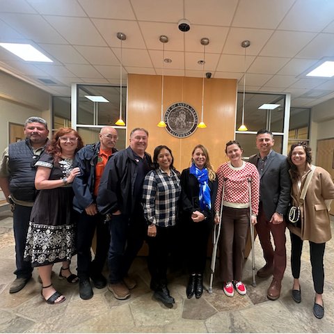 Environmental Program Manager Erin Maker honored by County!