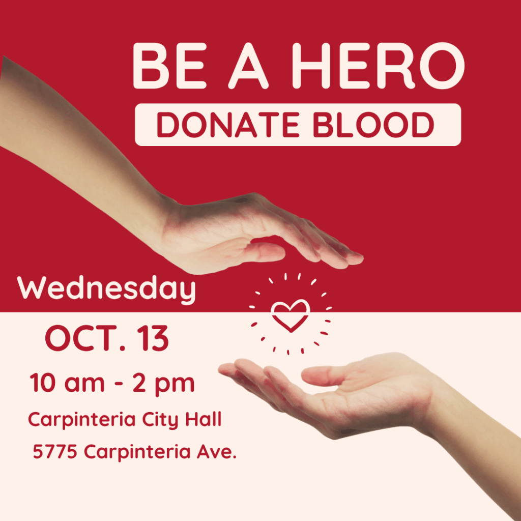 Reserve a time to donate blood on Aug. 13