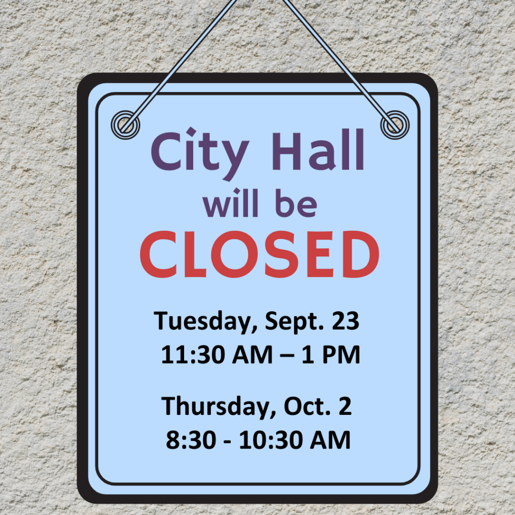 Temporary closures announced