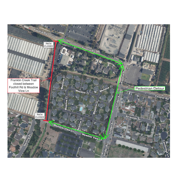 Carpinteria High School Area Crosswalk Safety Improvements Project begins Oct. 20